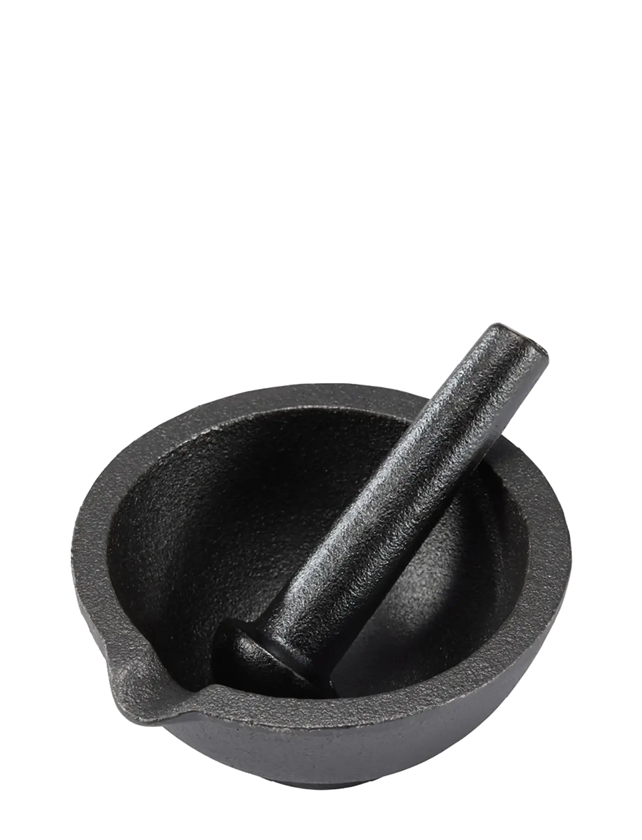 Dorre - Cast iron mortar black 13*13*6.3 cm - black - 2