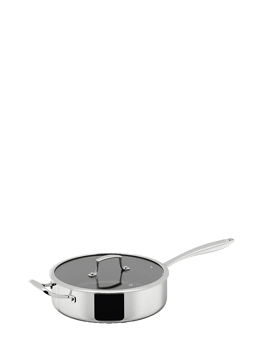 Dorre - Tractor pan with glass lid 3-ply 28 cm KFCC Ceramic Coating gen 8 - fait-tout et sauteuses - silver - 1