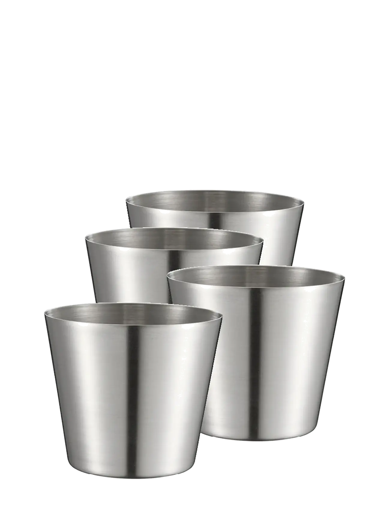 Dorre Peg Pommeskopp 4-pack - Serveerimisnõud - SILVER / silver