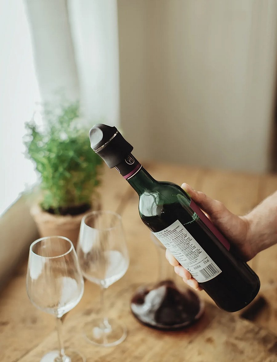 Dorre - Viha Vin- & Champagnestopper - pudeliavajad ja -korgid - black - 0