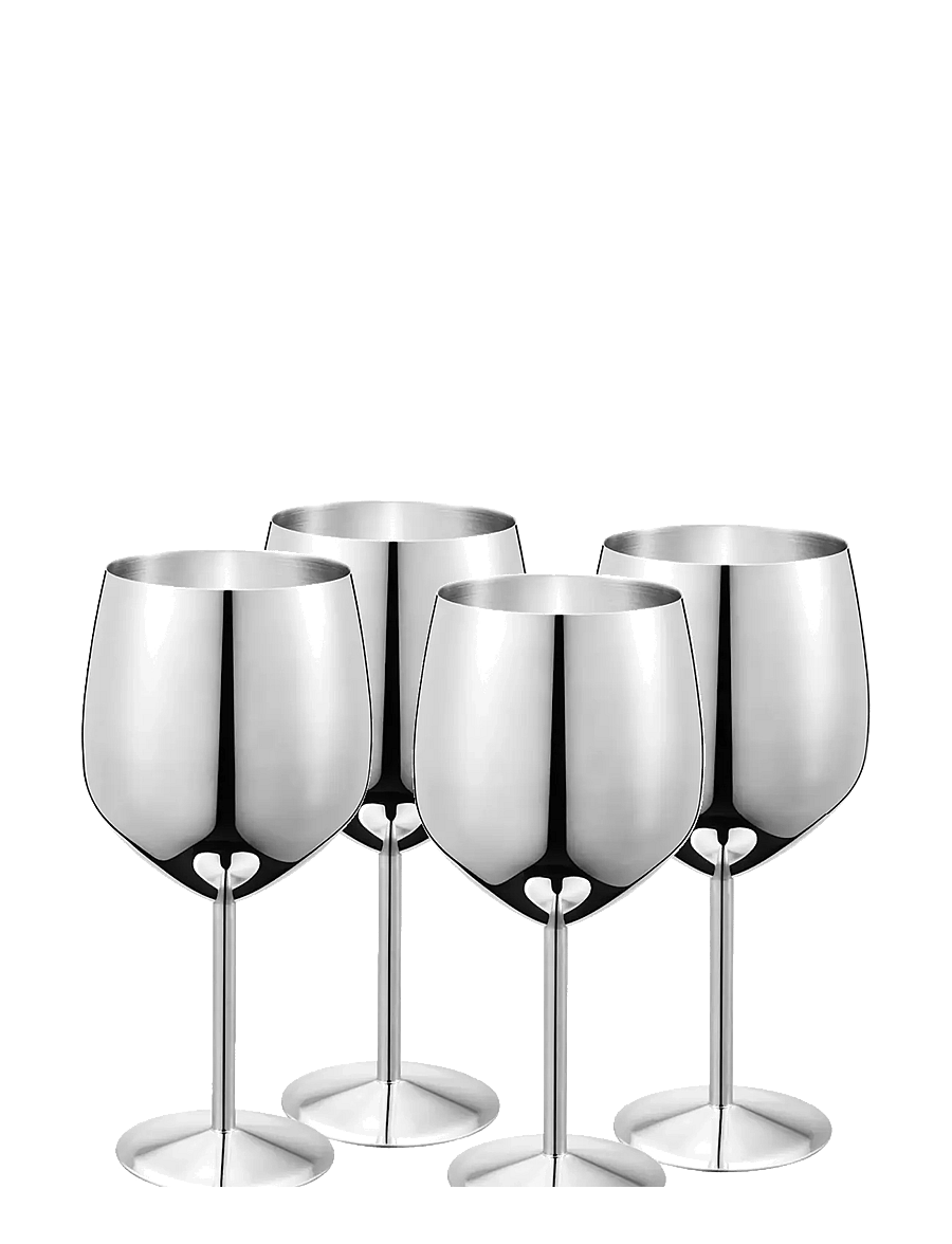 Dorre - Violette Vinglas 48cl 4-pack - punase veini pokaalid - silver - 1