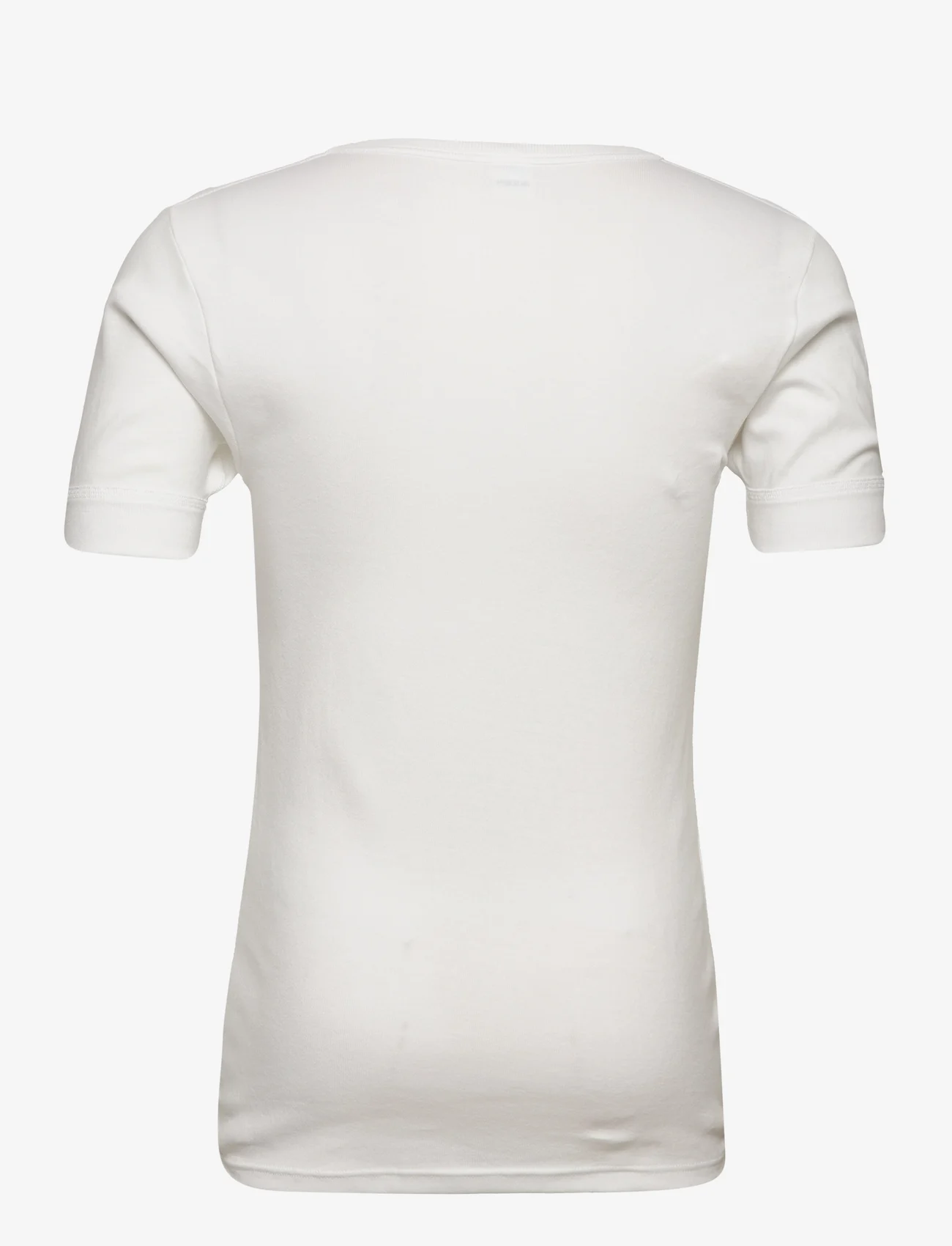 Dovre - T-shirts 1/4 ærme - basic t-shirts - white - 1