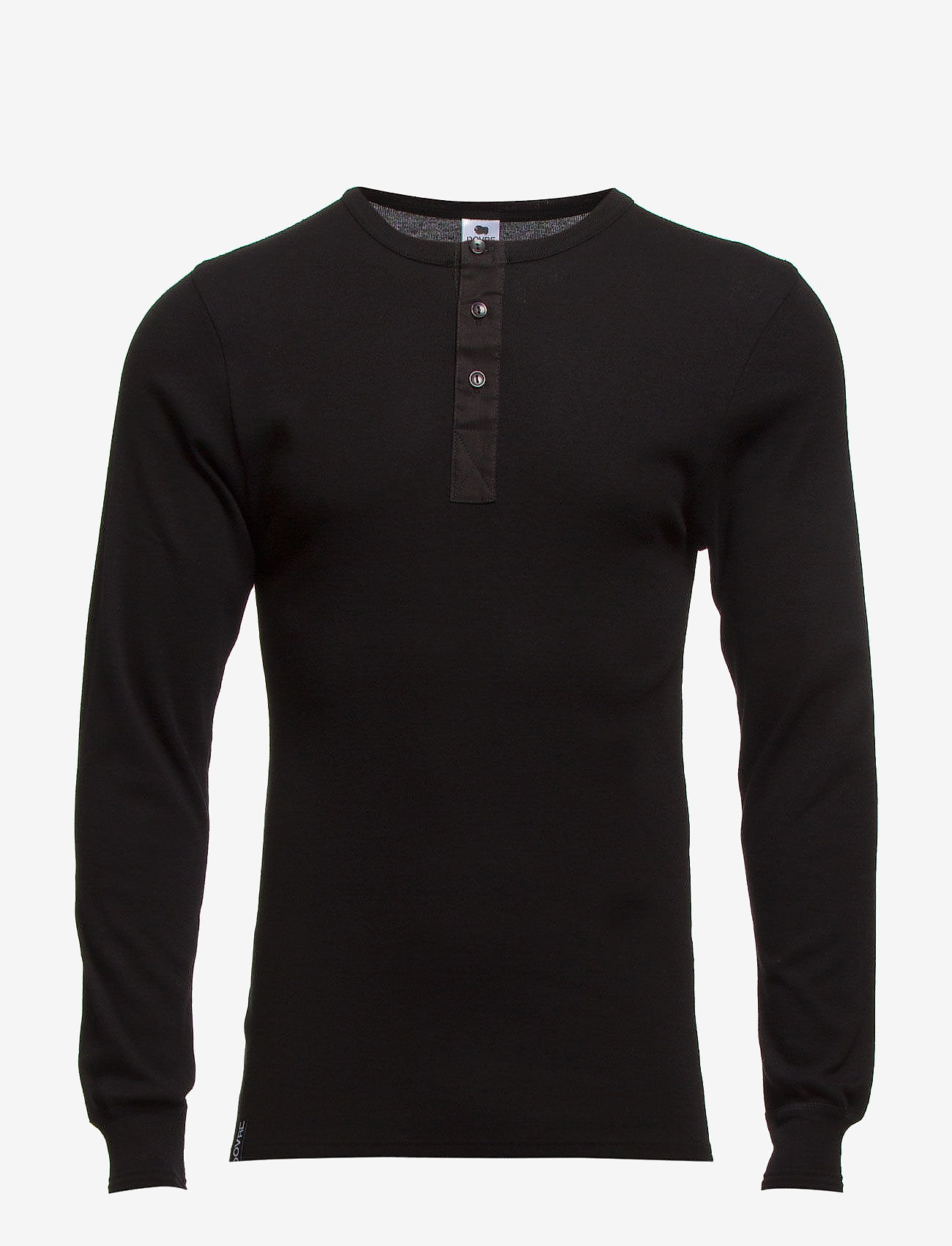 Dovre - Dovre T-shirt Long sleeves - basic t-krekli - black - 0