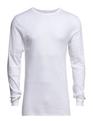 Dovre - Dovre T-shirts 1/1 ærme - langermede t-skjorter - white - 0