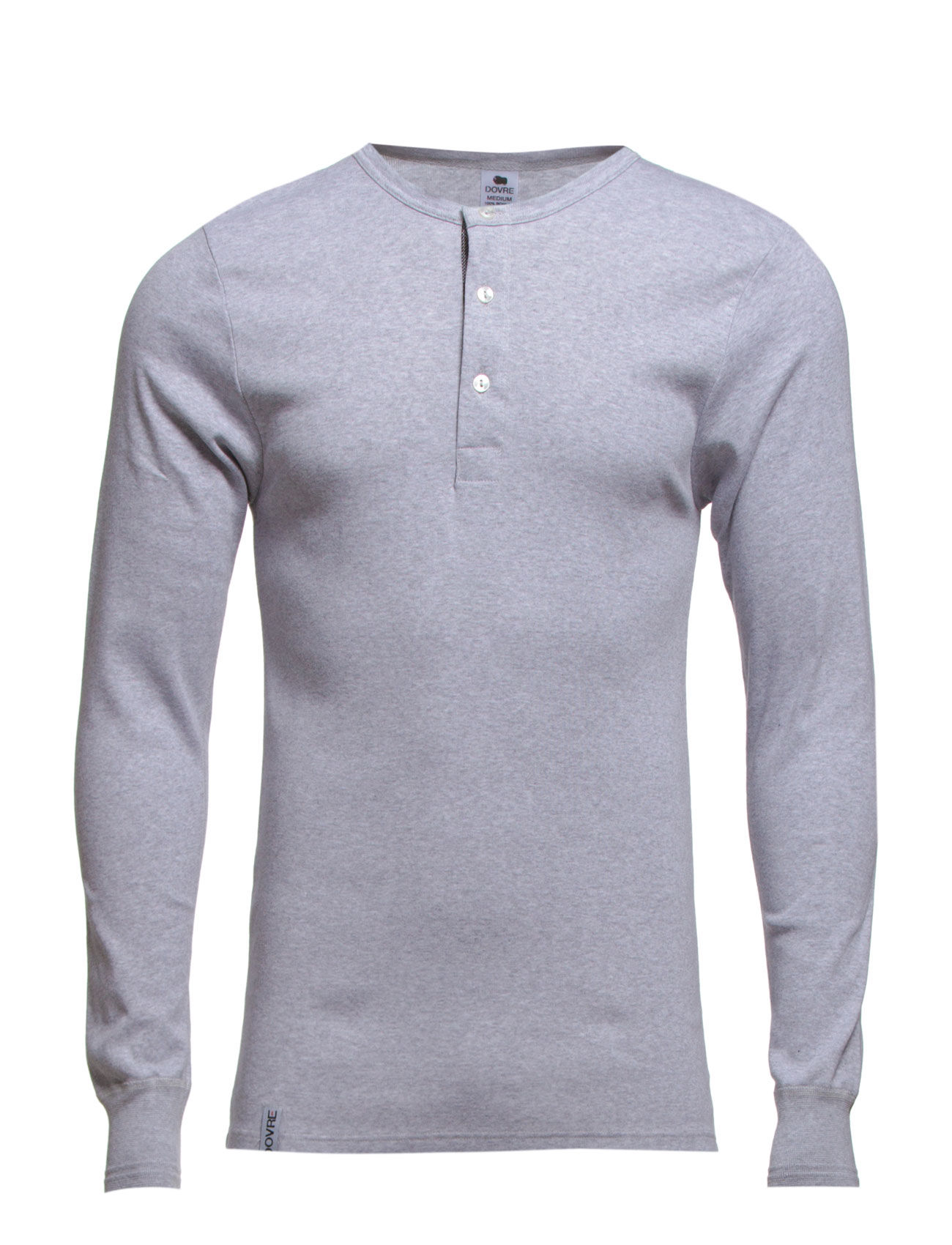 Dovre - Dovre T-shirt Long sleeves - pikkade varrukatega t-särgid - grey melan - 0