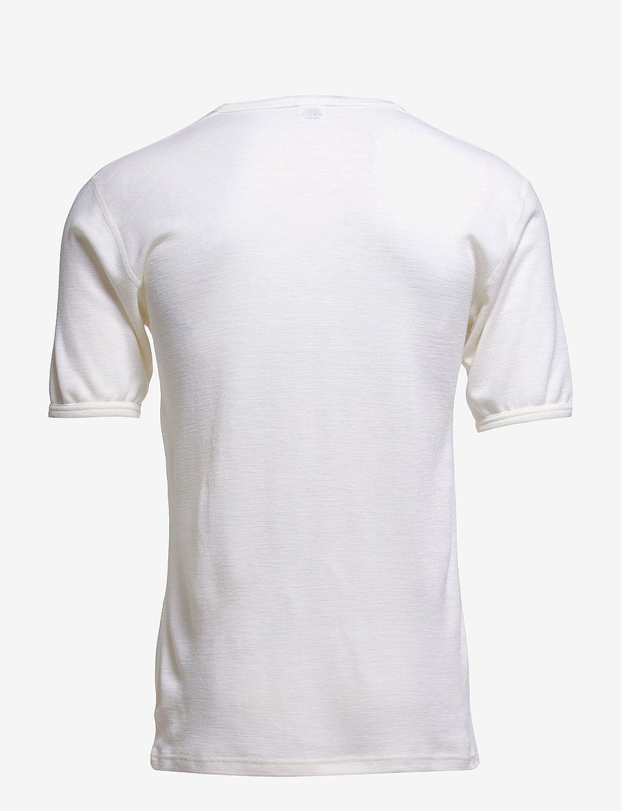 Dovre - DOVRE wool t-shirt - short-sleeved t-shirts - vand blå - 0