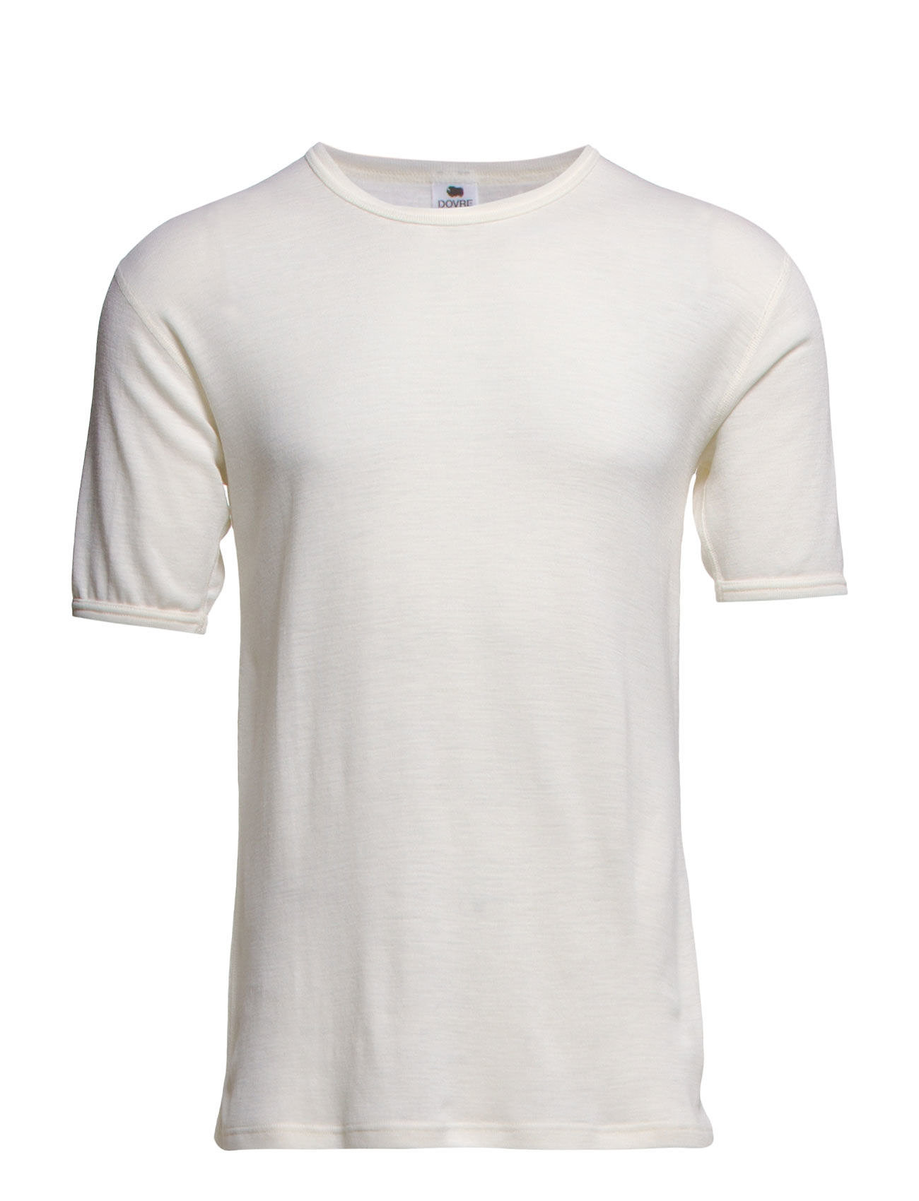 Dovre - Dovre Wool T-shirts 1/4 ærme - basic t-krekli - vand blå - 1
