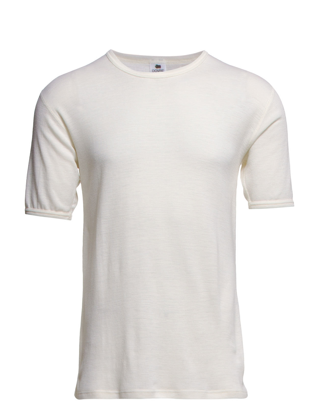 Dovre - DOVRE wool t-shirt - short-sleeved t-shirts - vand blå - 1