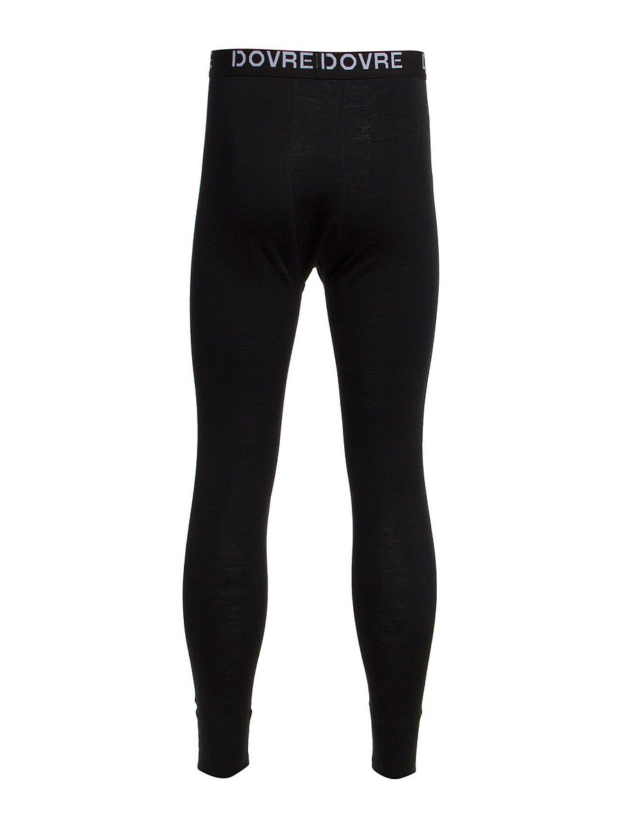 Dovre - DOVRE wool long johns - funkionsunterwäsche - hosen - sort - 2
