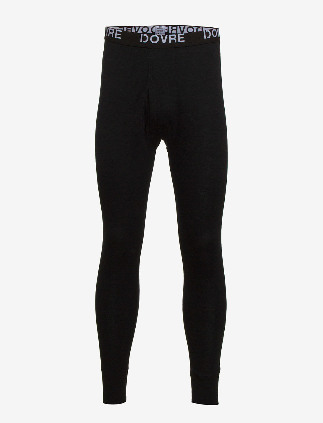 Dovre - DOVRE wool long johns - apatinės kelnės - sort - 0