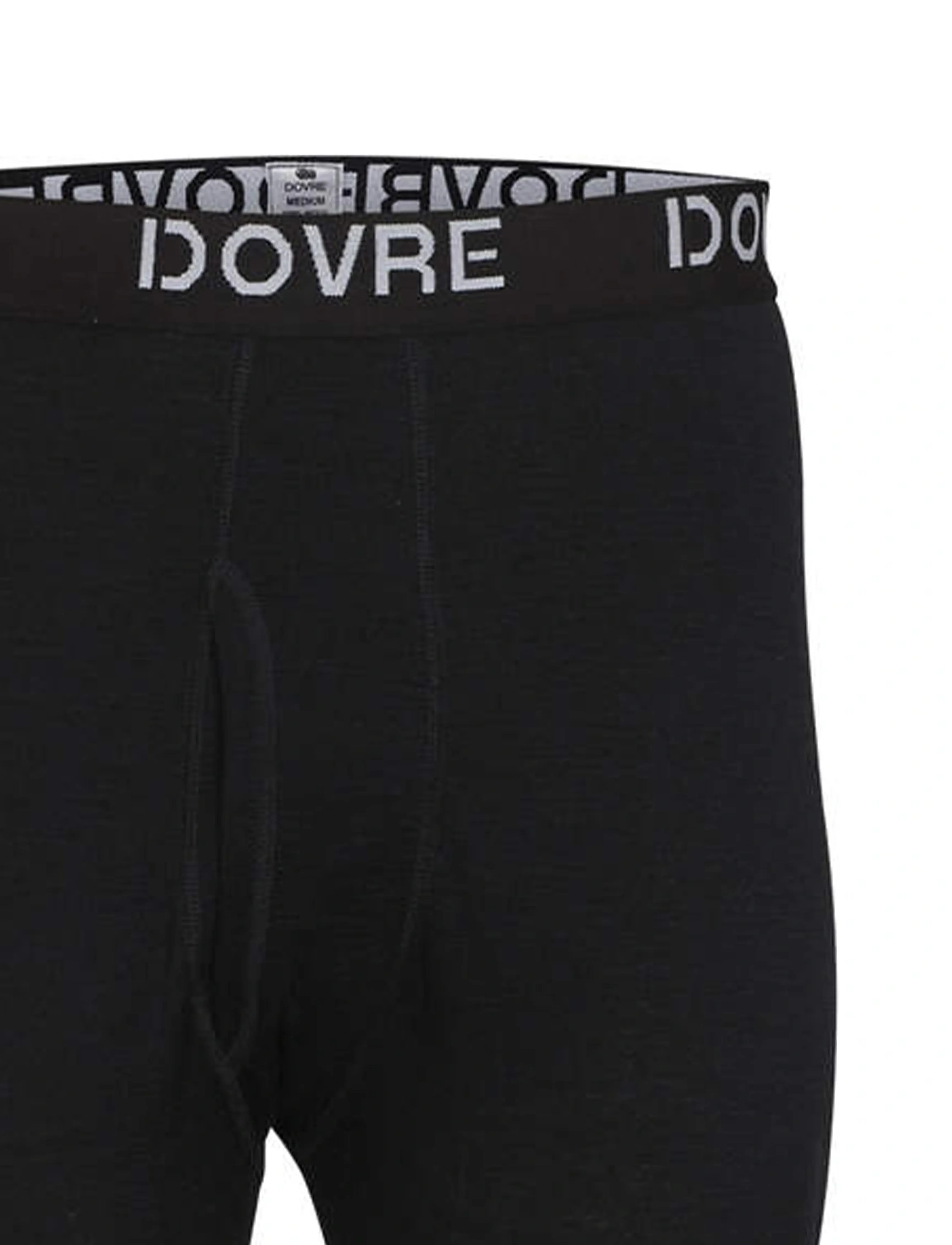 Dovre - DOVRE wool long johns - funkionsunterwäsche - hosen - sort - 5