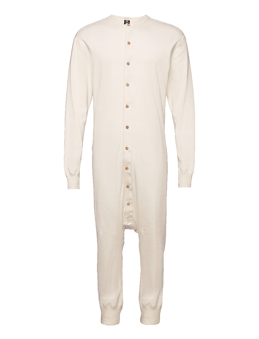 Dovre - Heldress øko serie - nattøj sæt - offwhite - 1