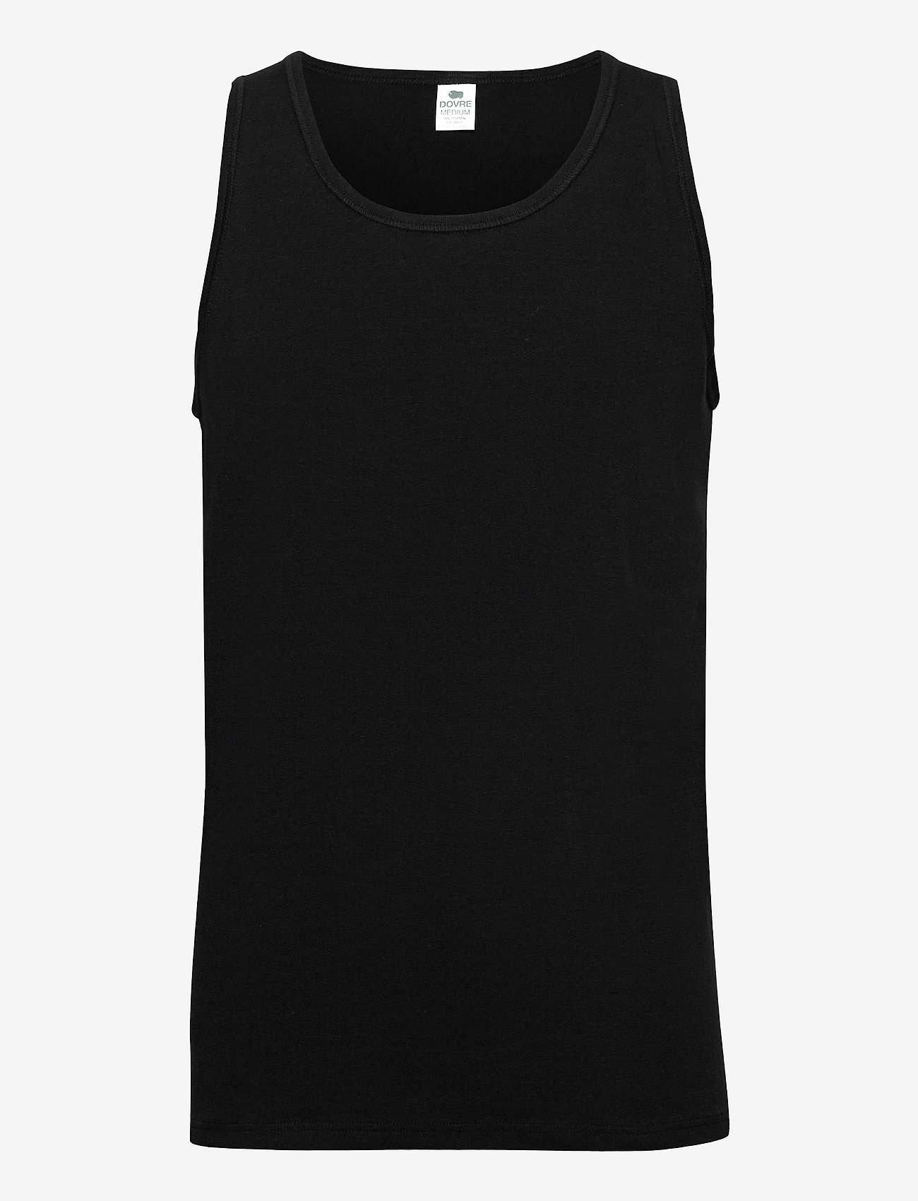 Dovre - Dovre singlet 2-pack GOTS - svart - 3