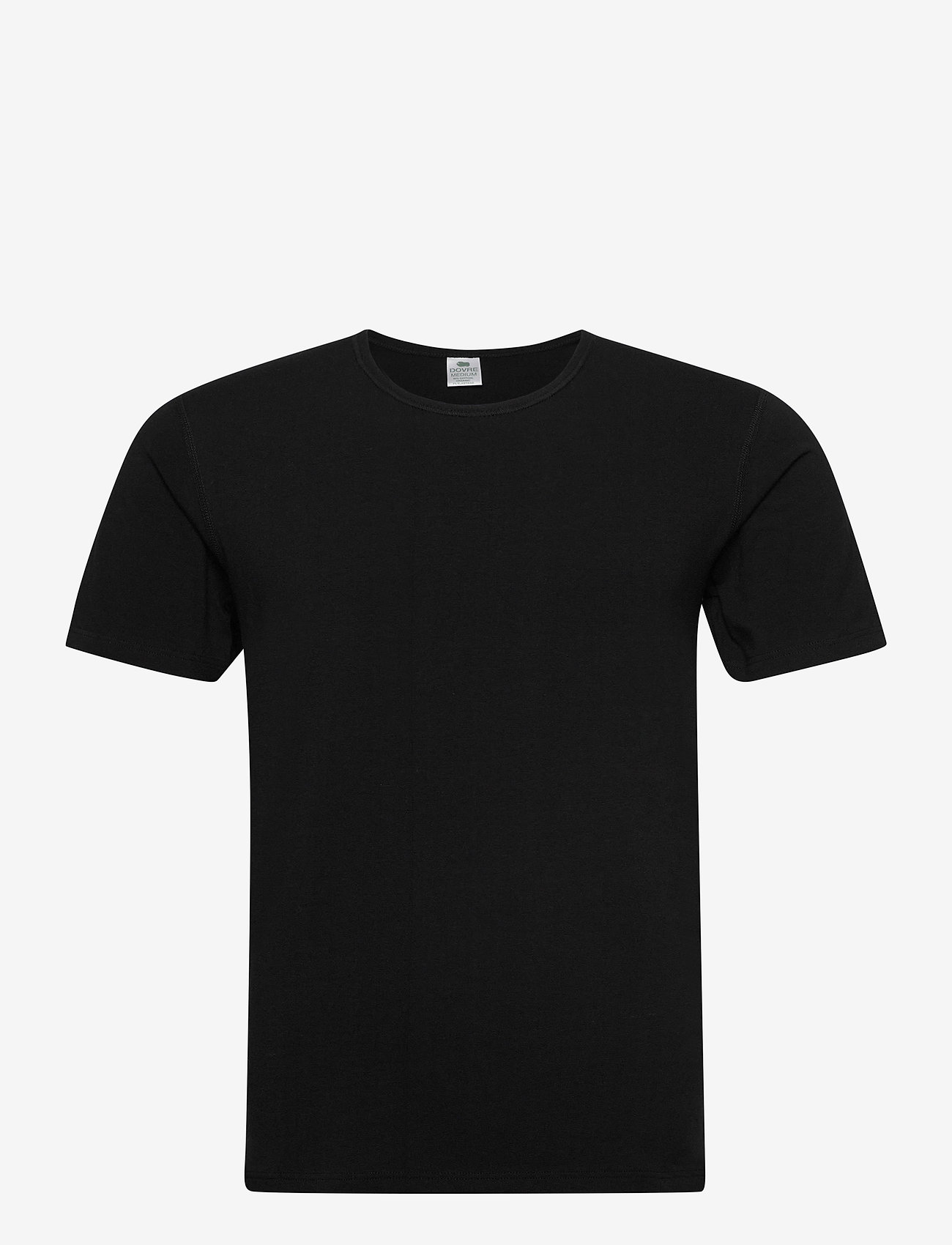 Dovre - Dovre t-shirt 2-pack GOTS - t-särkide multipakk - black - 2