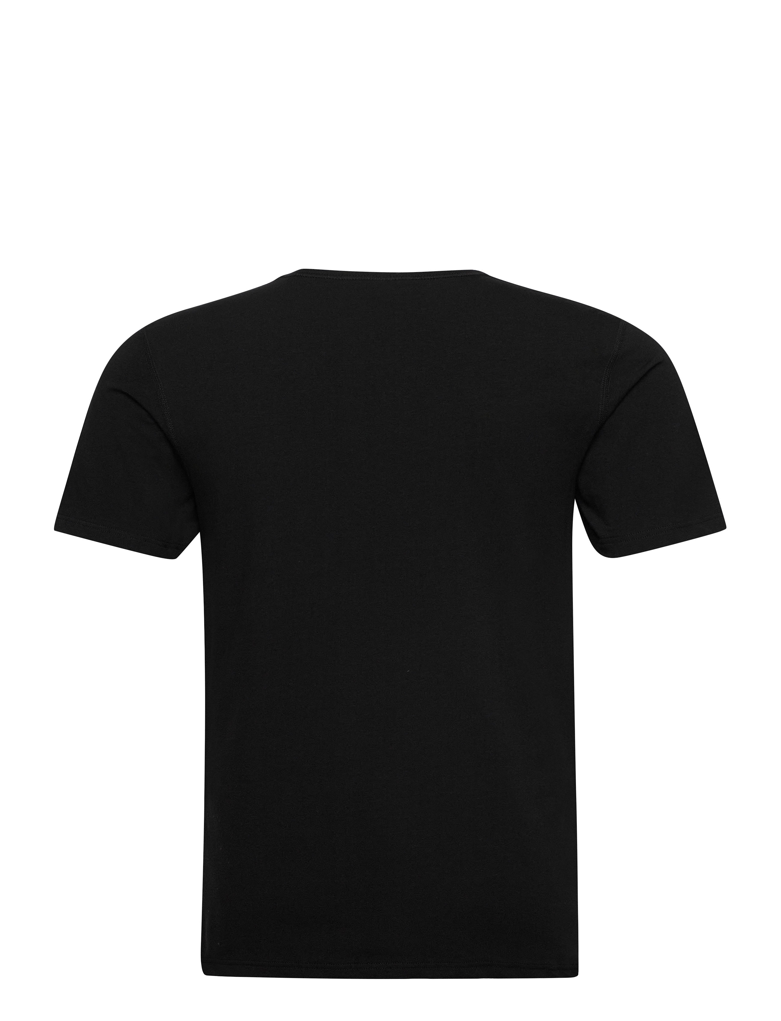 Dovre - Dovre t-shirt 2-pack GOTS - t-shirts im multipack - black - 3