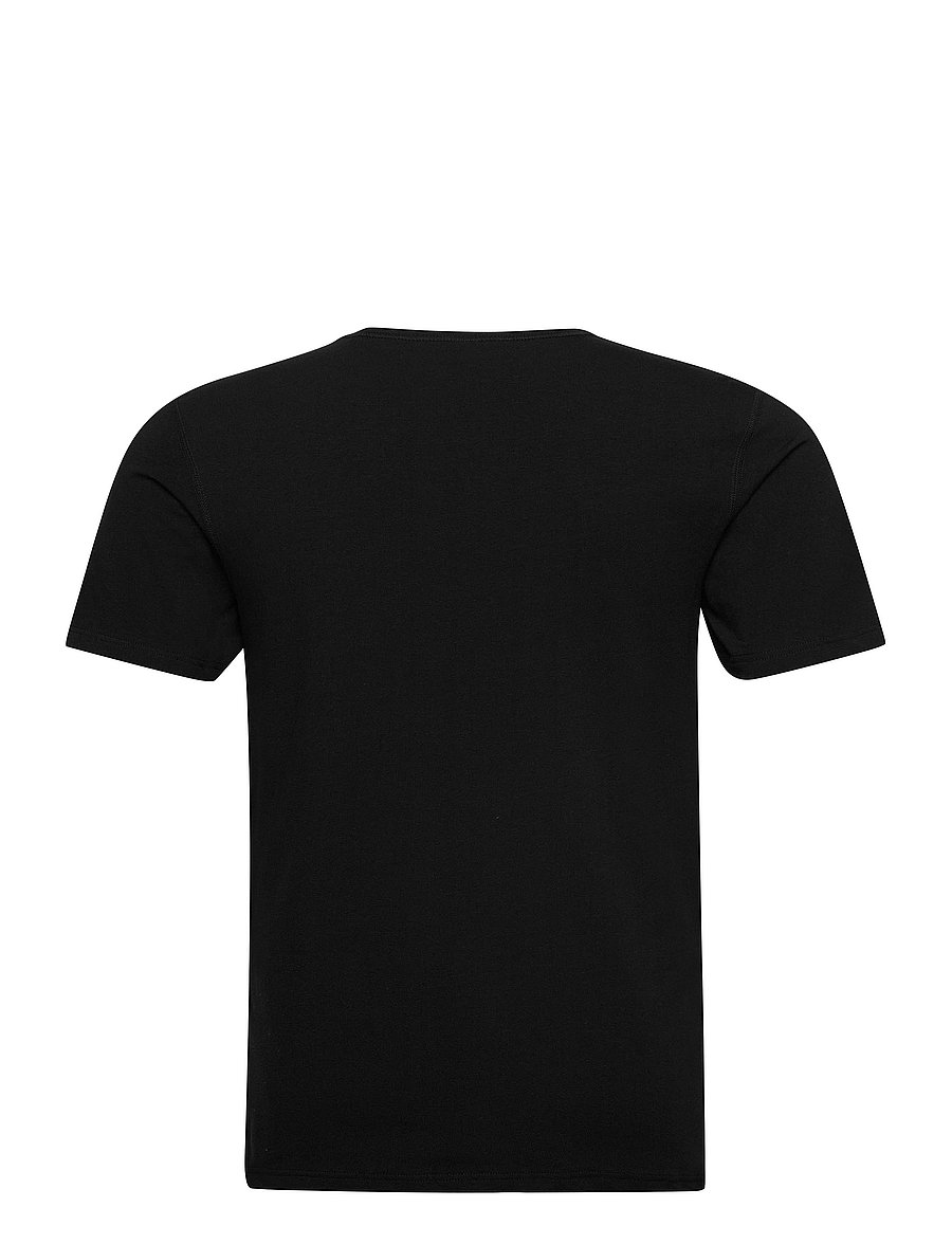 Dovre - Dovre t-shirt 2-pack GOTS - t-shirts im multipack - black - 3