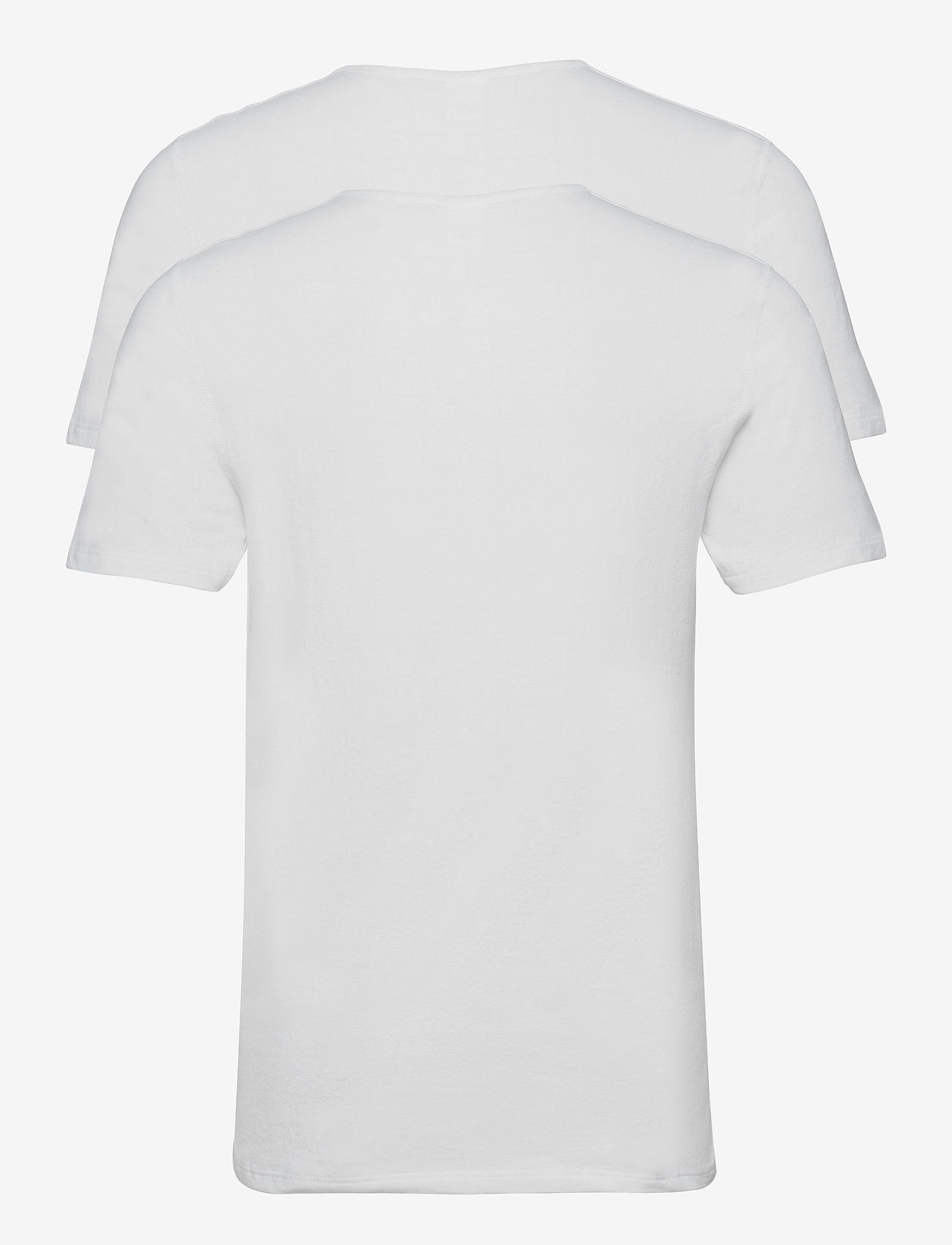 Dovre - Dovre t-shirt 2-pack GOTS - basis-t-skjorter - vit - 1