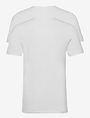 Dovre - Dovre t-shirt 2-pack GOTS - zemākās cenas - vit - 1