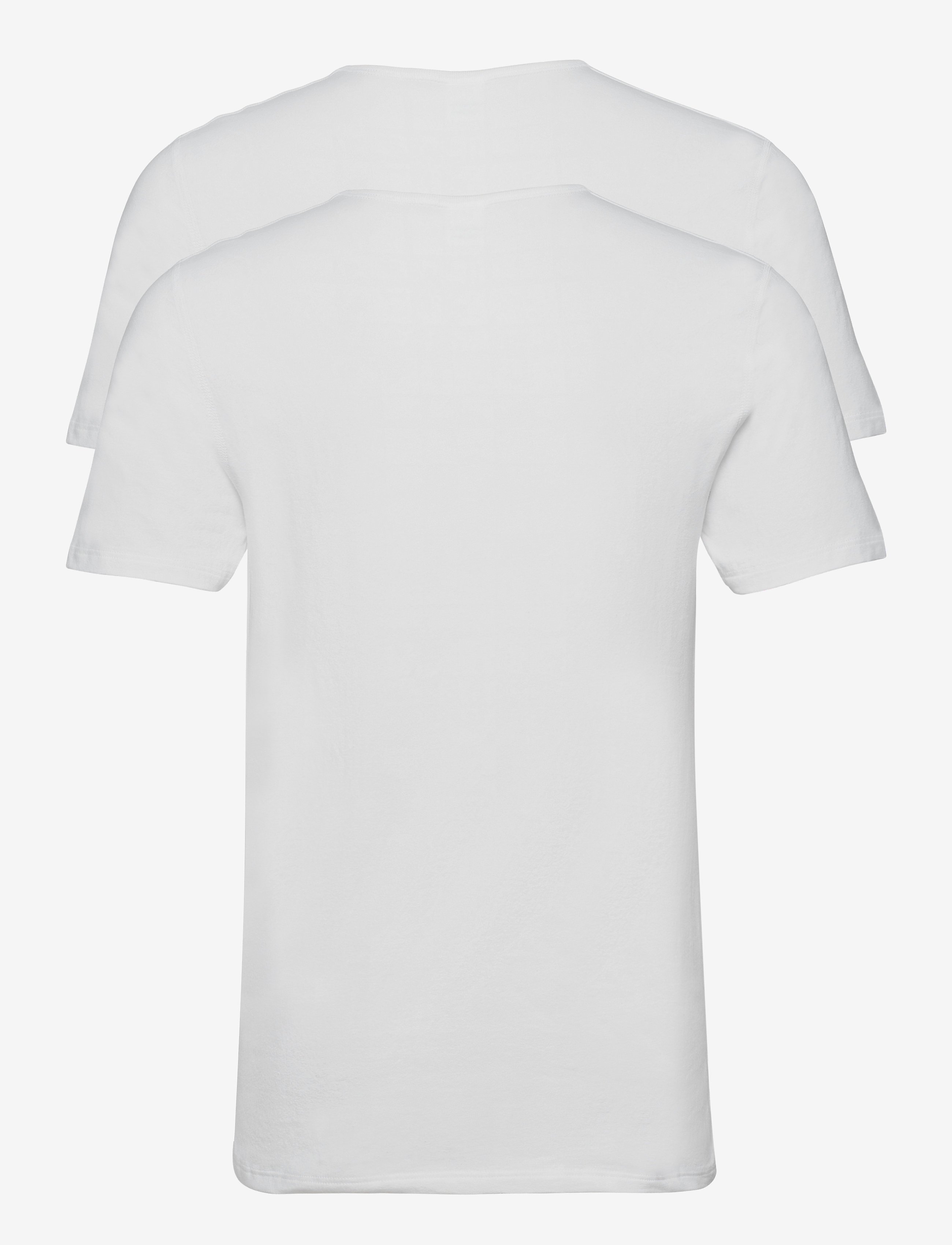 Dovre T-Shirt 2-Pack Gots, Mænd, Kortærmet Rundhals T-shirt 2-Pak, Hvid, Str: XXL
