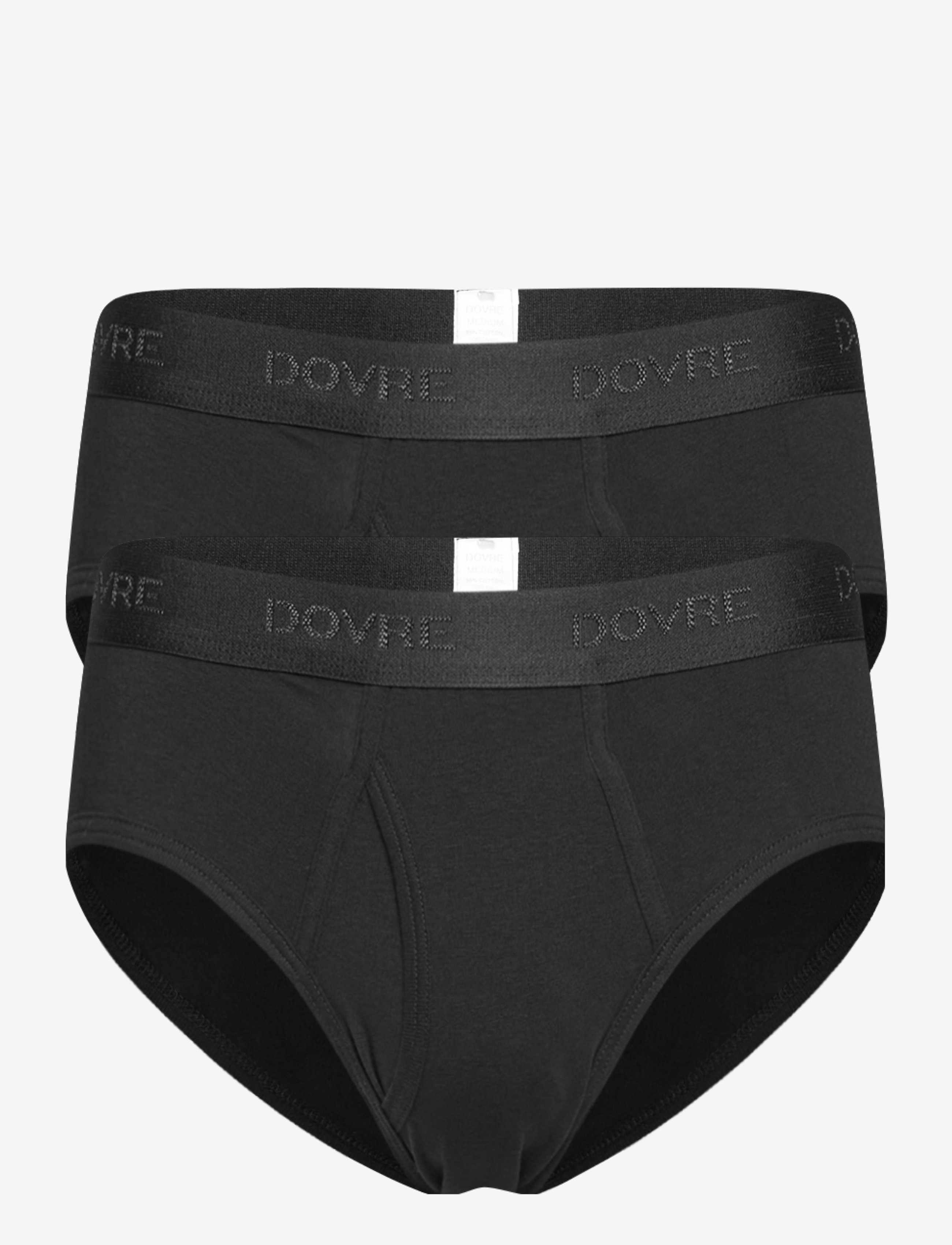 Dovre DOVRE brief 2-pack GOTS. - Op til 25% - SVART / black
