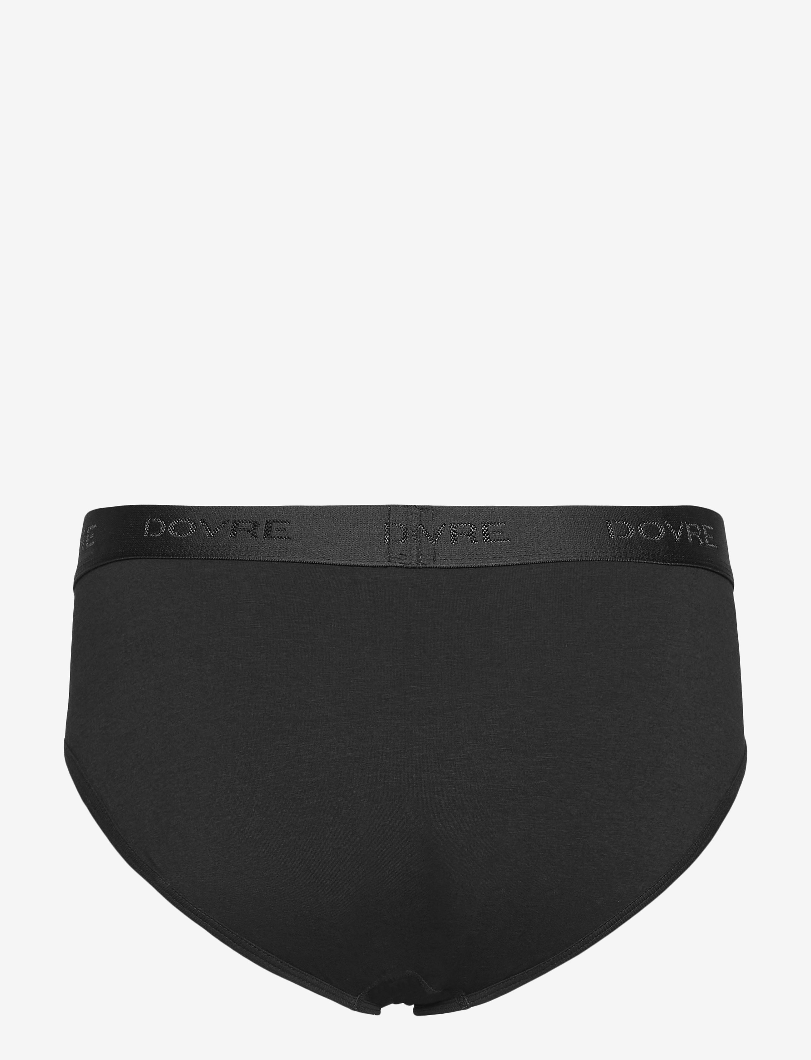 Dovre - DOVRE brief 2-pack GOTS. - laveste priser - svart - 1