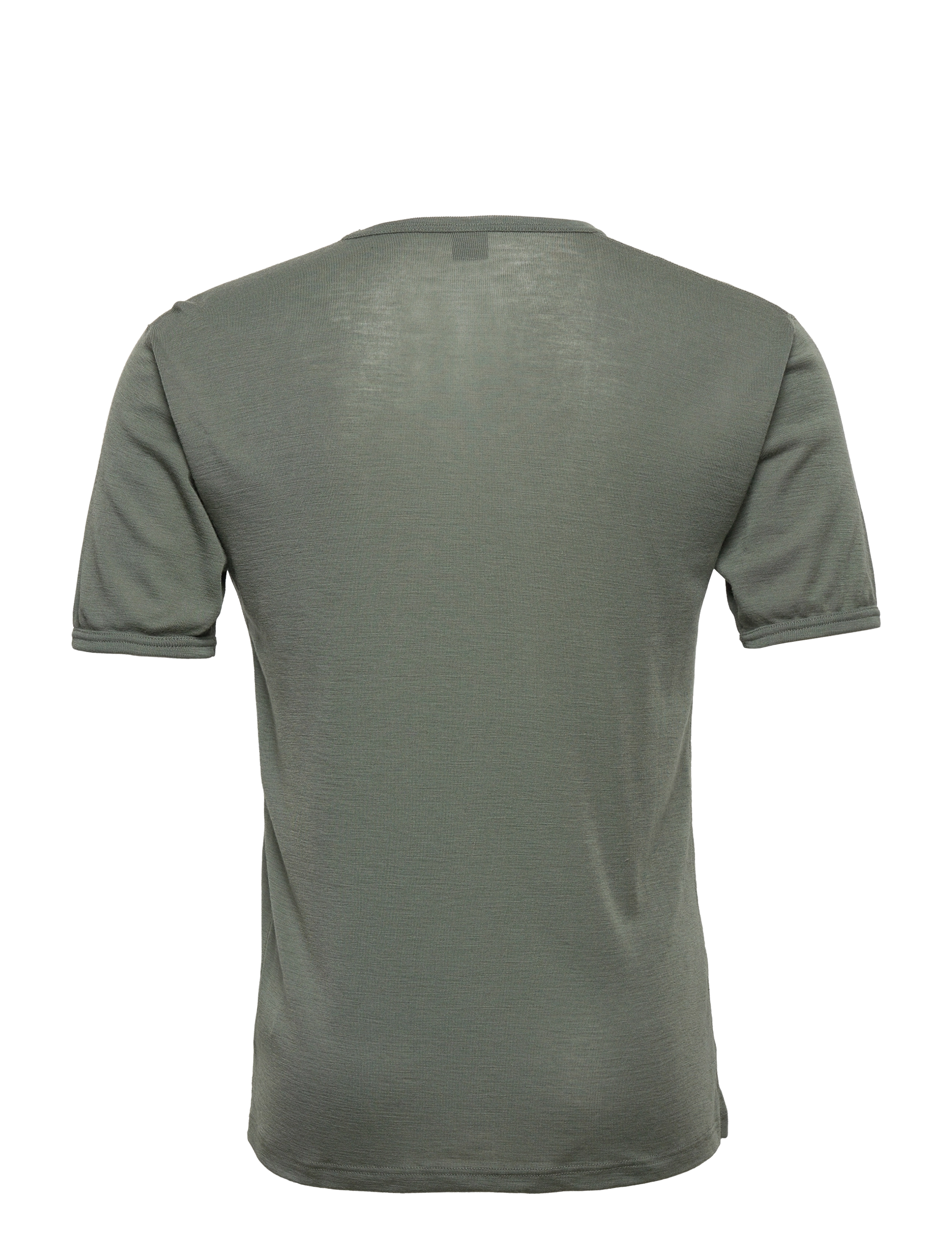 Dovre - DOVRE wool t-shirt - short-sleeved t-shirts - grön - 2