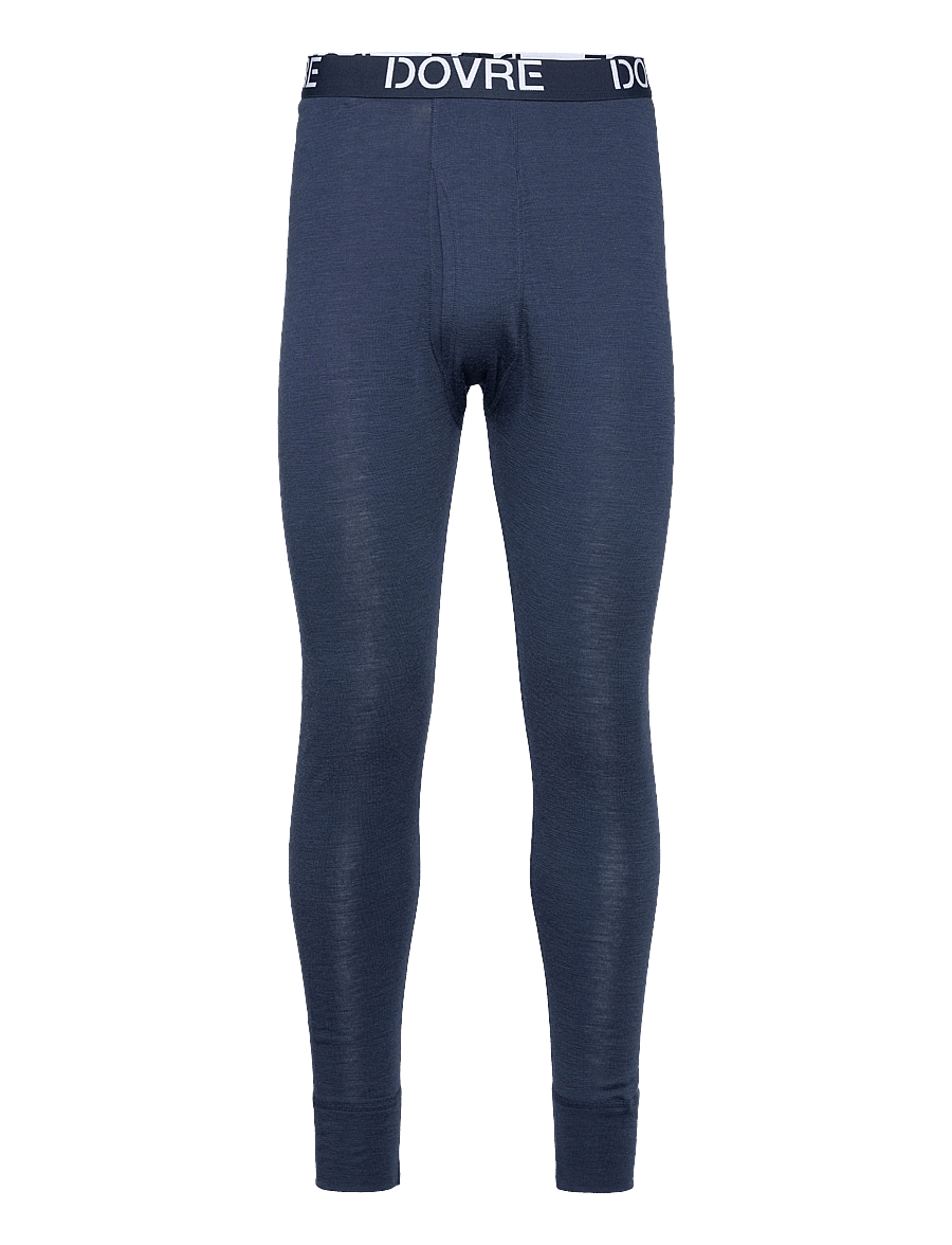 Dovre - DOVRE wool long johns - pyjamabroeken - navy - 1