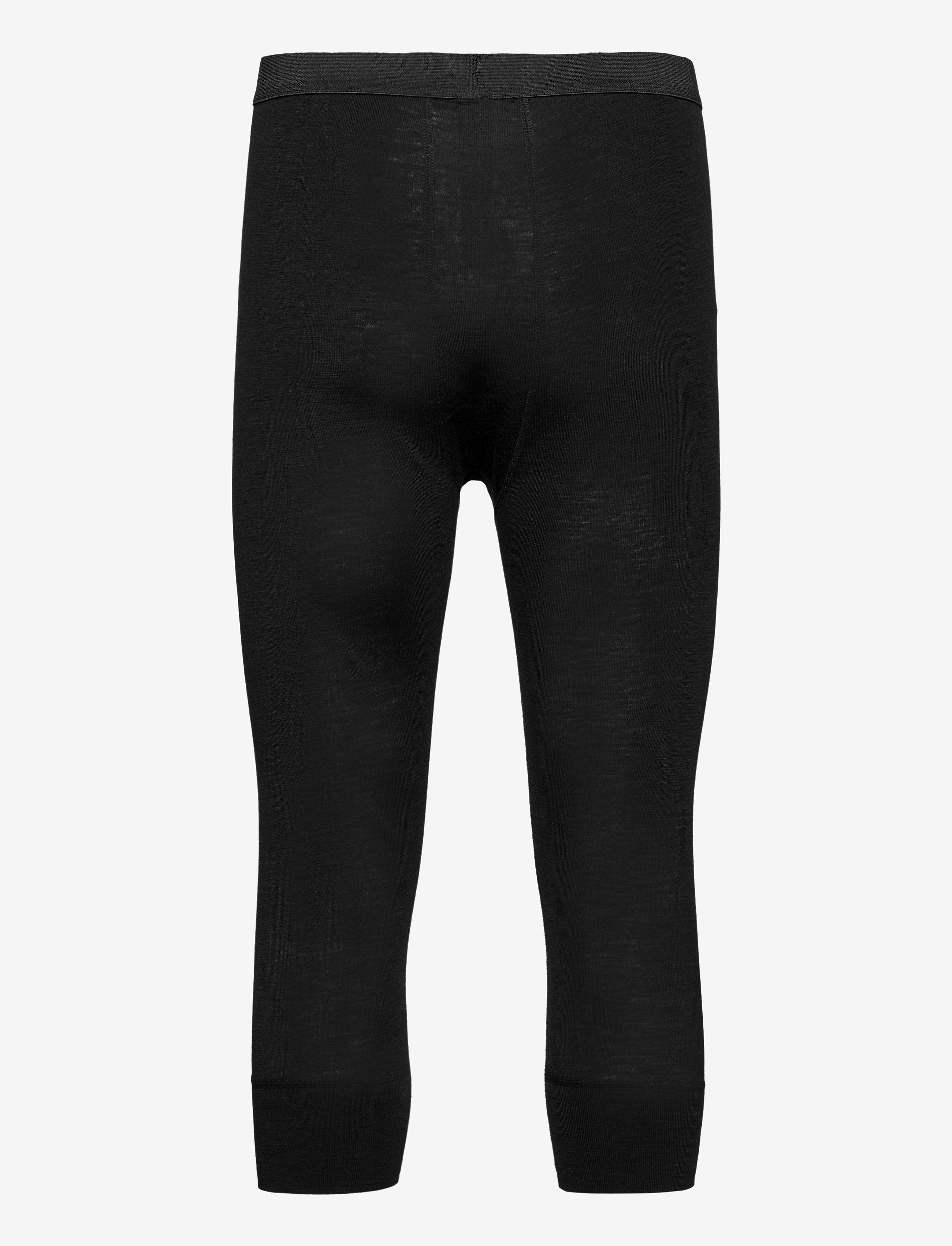 Dovre - Benklæde m/ 3/4 ben og gylp - base layer bottoms - svart - 1