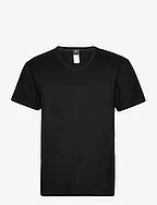Dovre T-shirts V-neck organic - BLACK