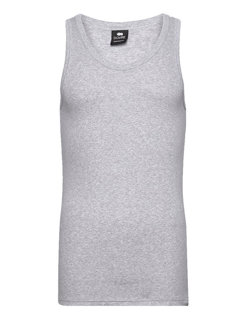 Dovre - Dovre Sportstrøje organic. - tanktoppe - grey melan - 0