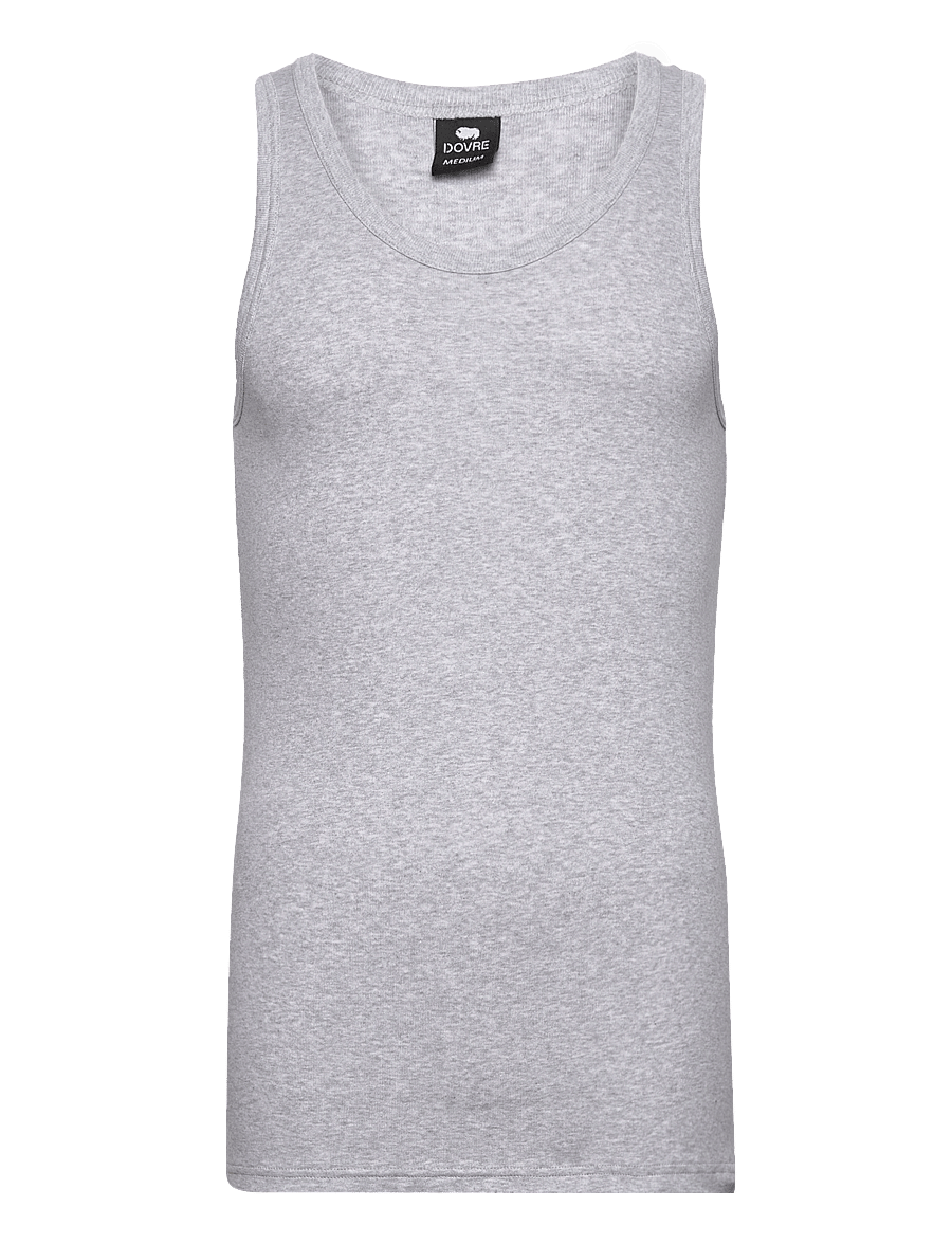 Dovre - Dovre Sportstrøje organic. - tanktoppe - grey melan - 0