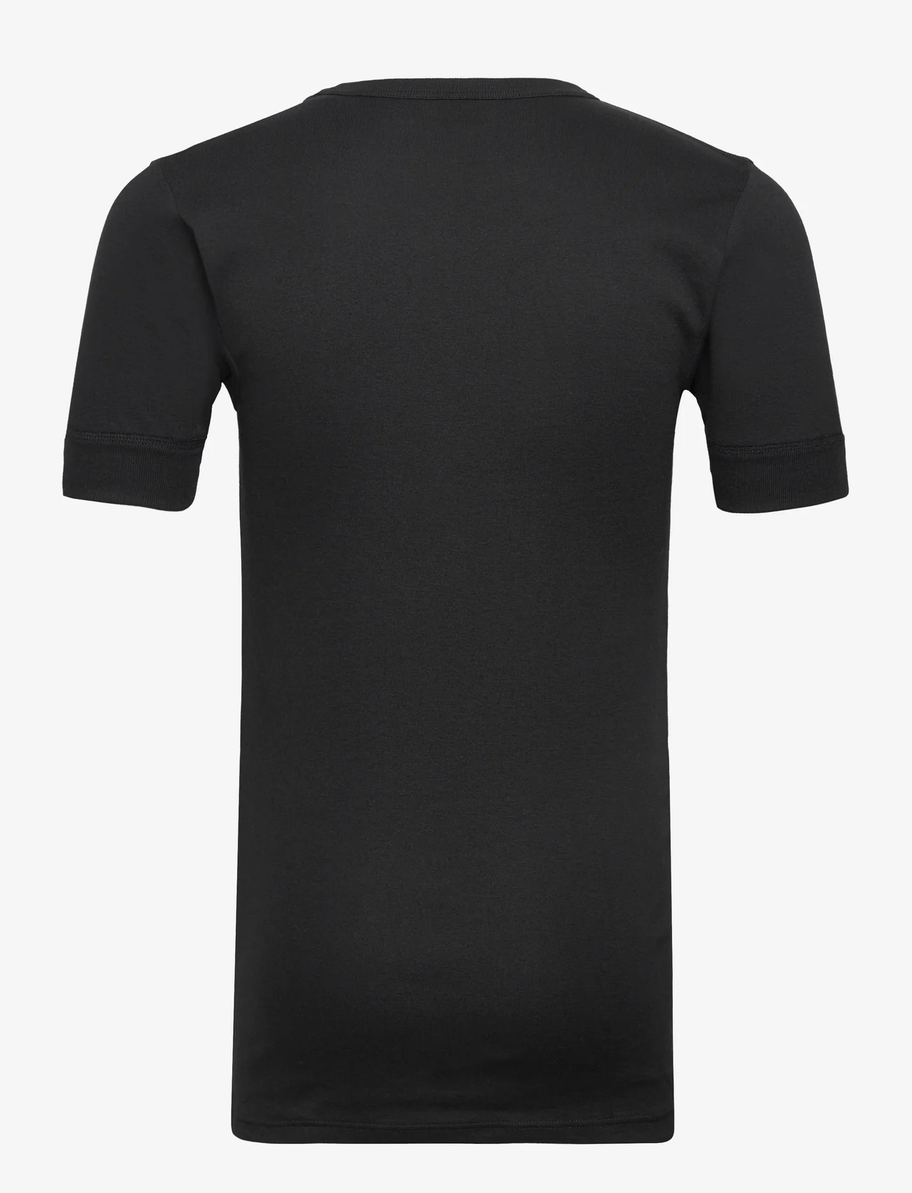 Dovre - Dovre T-shirts 1/4 ærme organi - lowest prices - black - 1