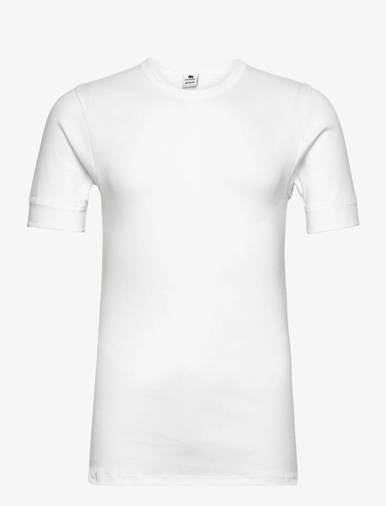 Dovre - Dovre T-shirts 1/4 ærme organi - de laveste prisene - white - 0