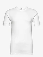 Dovre T-shirts 1/4 ærme organi - WHITE