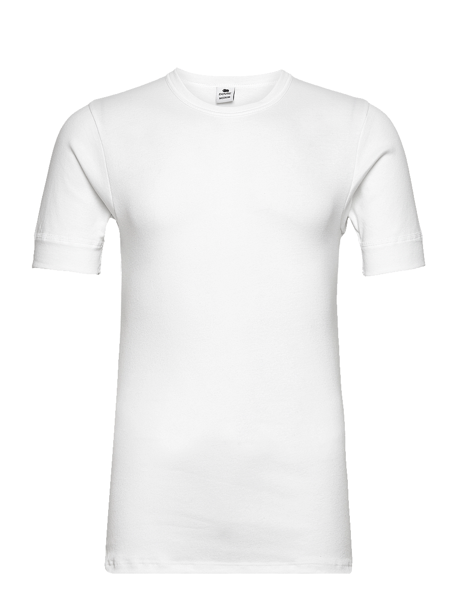 Dovre - Dovre T-shirts 1/4 ærme organi - hauts de pyjama - white - 0