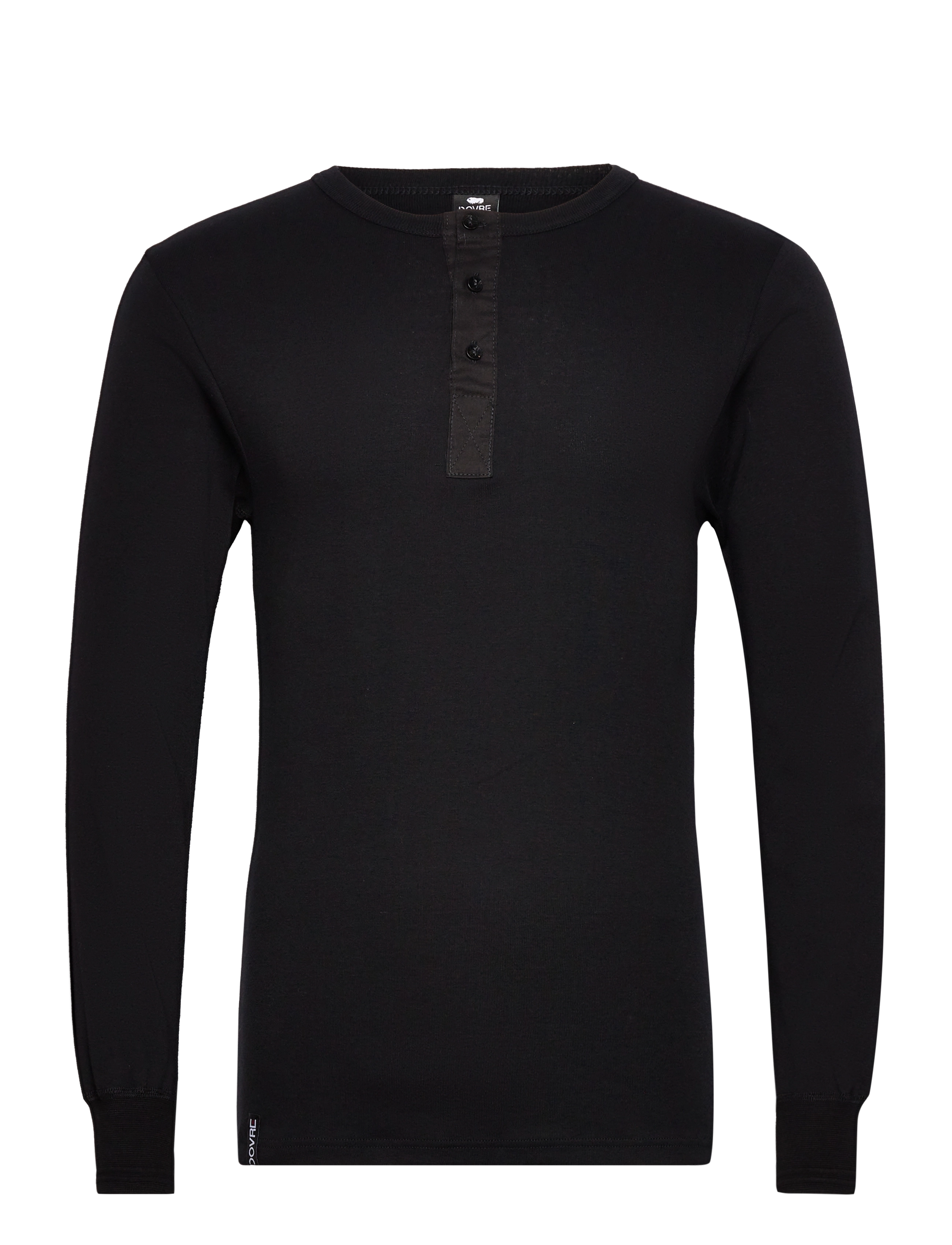DOVRE Dovre T-Shirt 1/1 Ærme/Stolpe Schwarz - XL - Herren