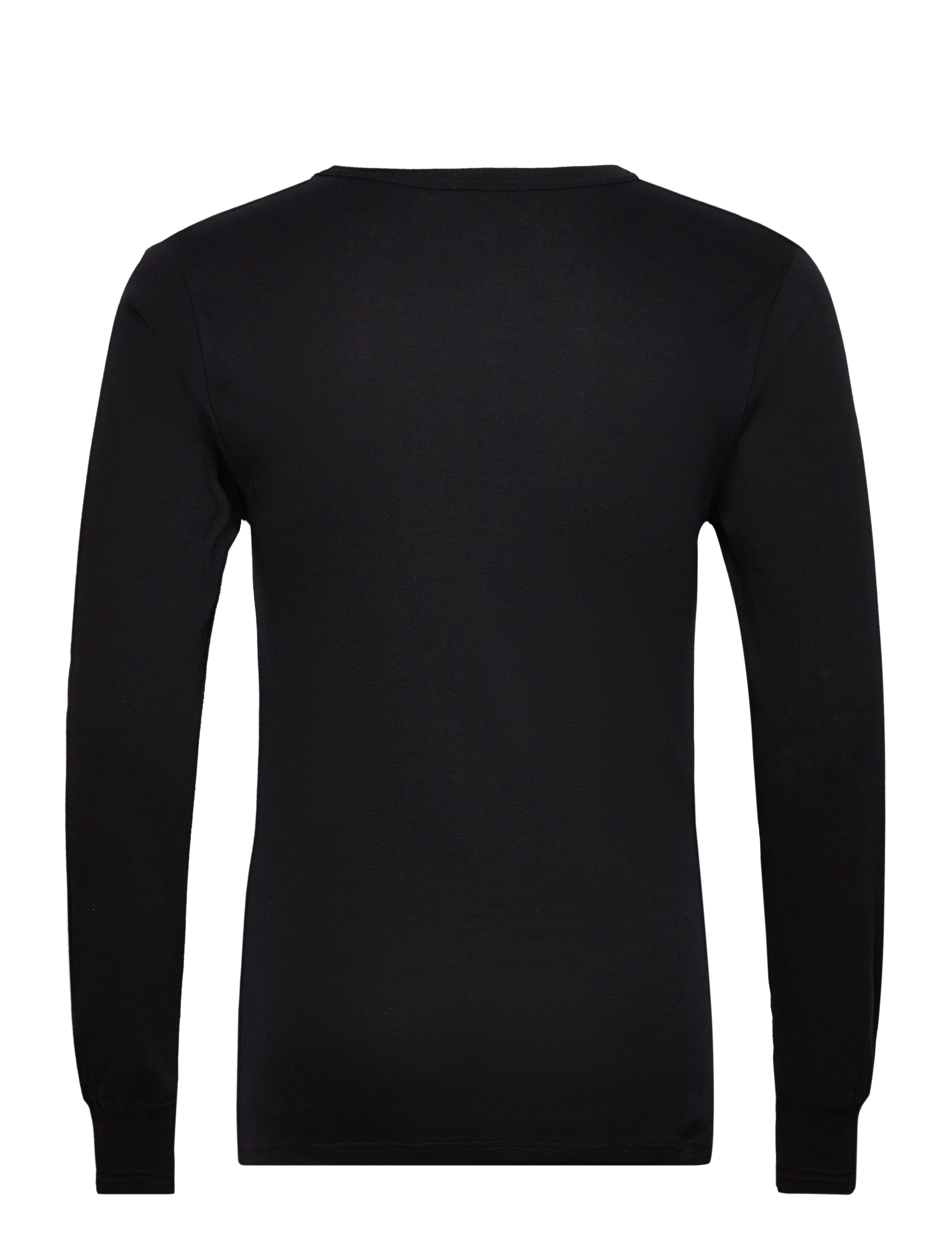 Dovre - Dovre T-Shirt 1/1 ærme/stolpe - hauts de pyjama - black - 2