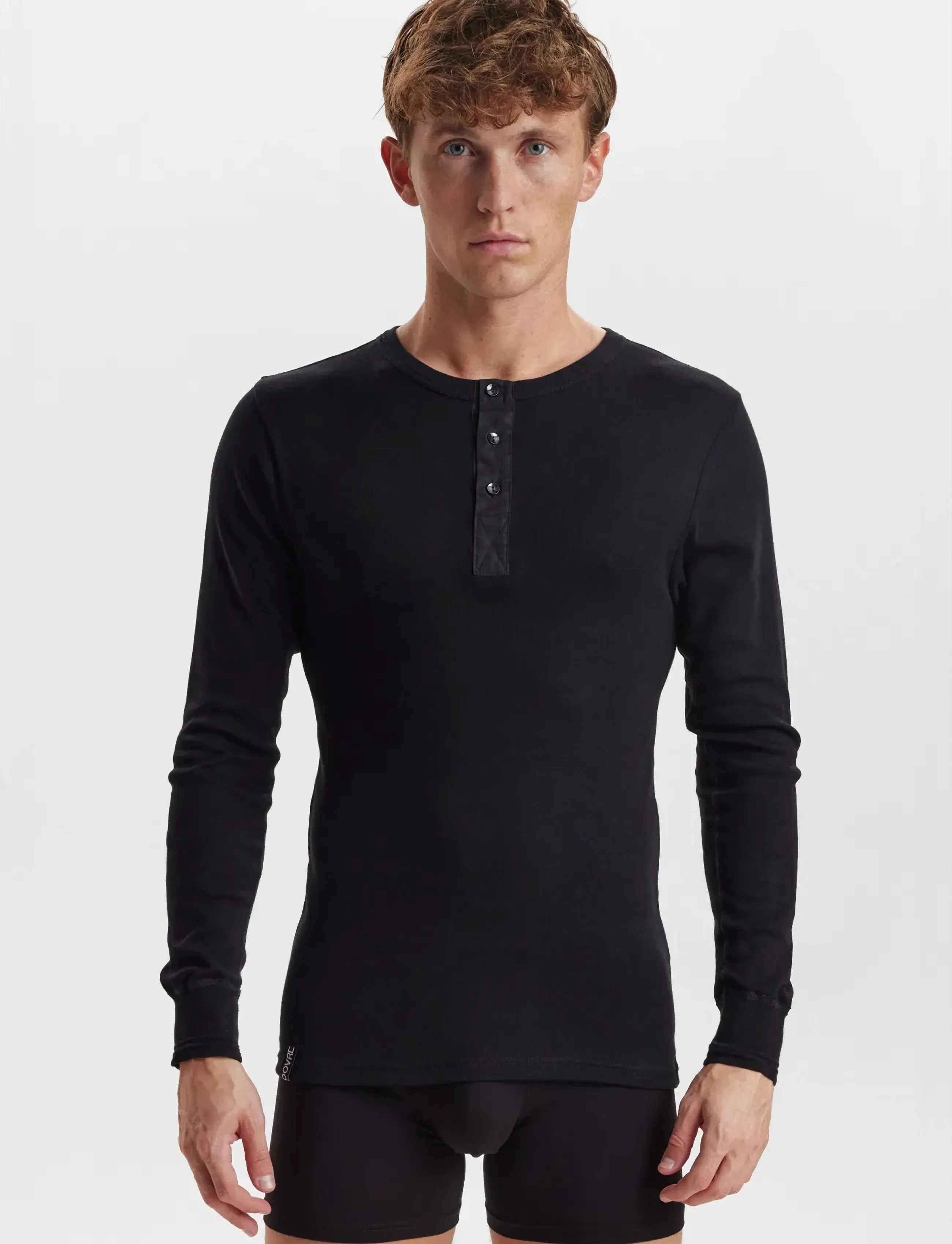 Dovre T-Shirt 1/1 Ærme/Stolpe, M, Night & Loungewear, Schwarz - Pyjama Oberteile, Männerswear