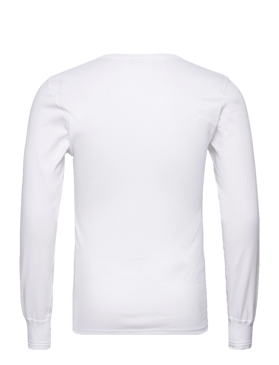 Dovre - Dovre T-Shirt 1/1 ærme/stolpe - pyjamaoberteile - white - 2
