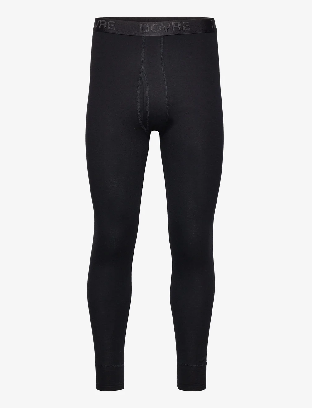 Dovre - Dovre Benklæde m/l.ben & gylp - spodnie termoaktywne - black - 0