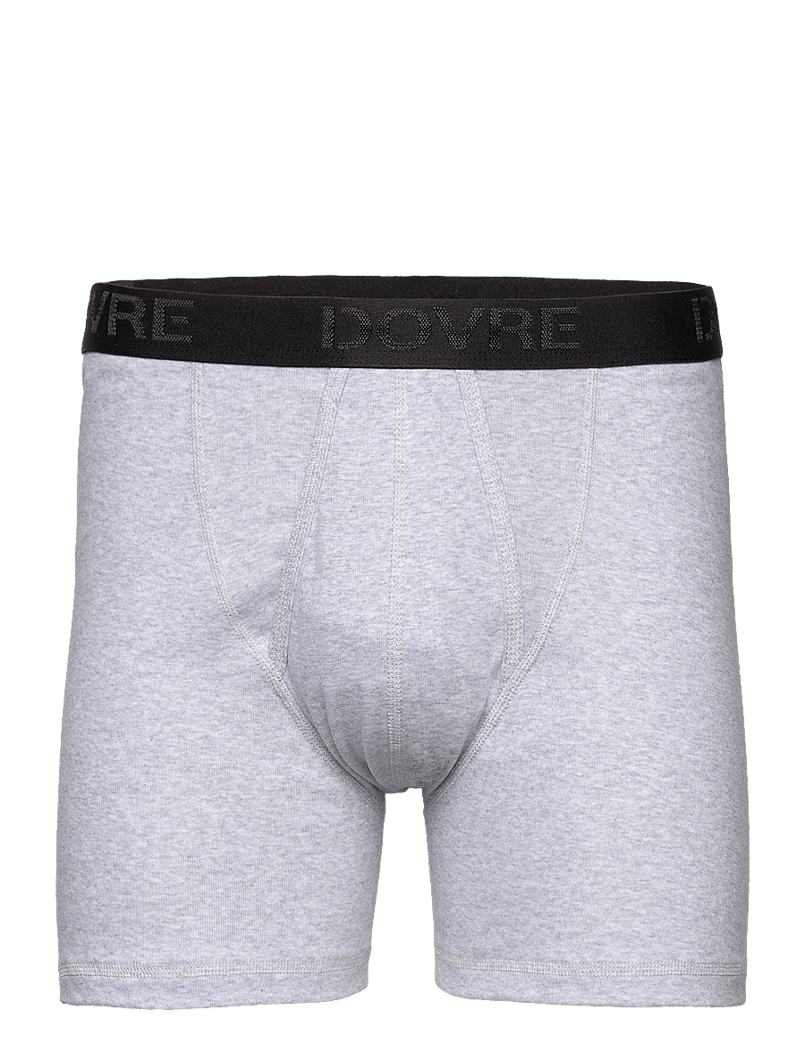 Dovre - Dovre Benklæde m/k ben & gylp - enge boxershorts - grey melan - 0