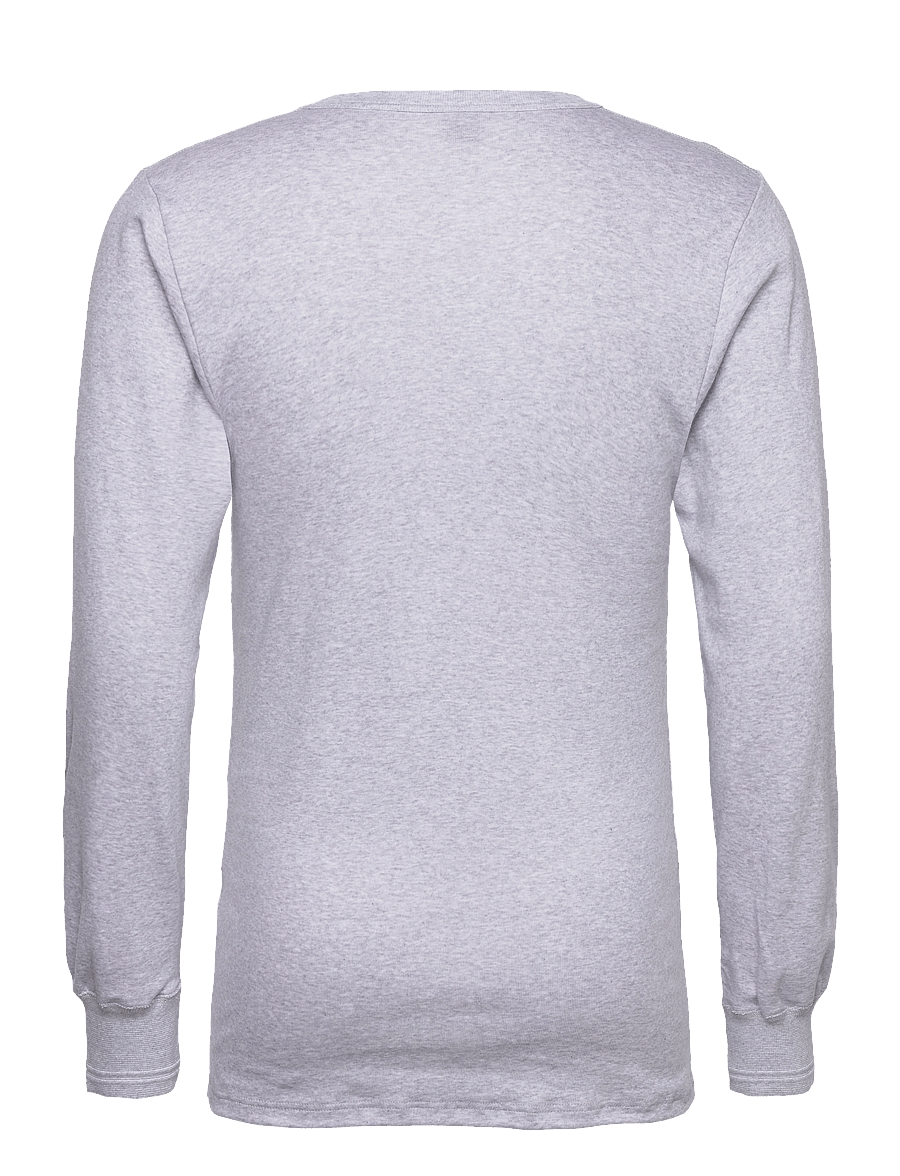 Dovre - Dovre T-shirts 1/1 ærme organi - hauts de pyjama - grey melan - 2