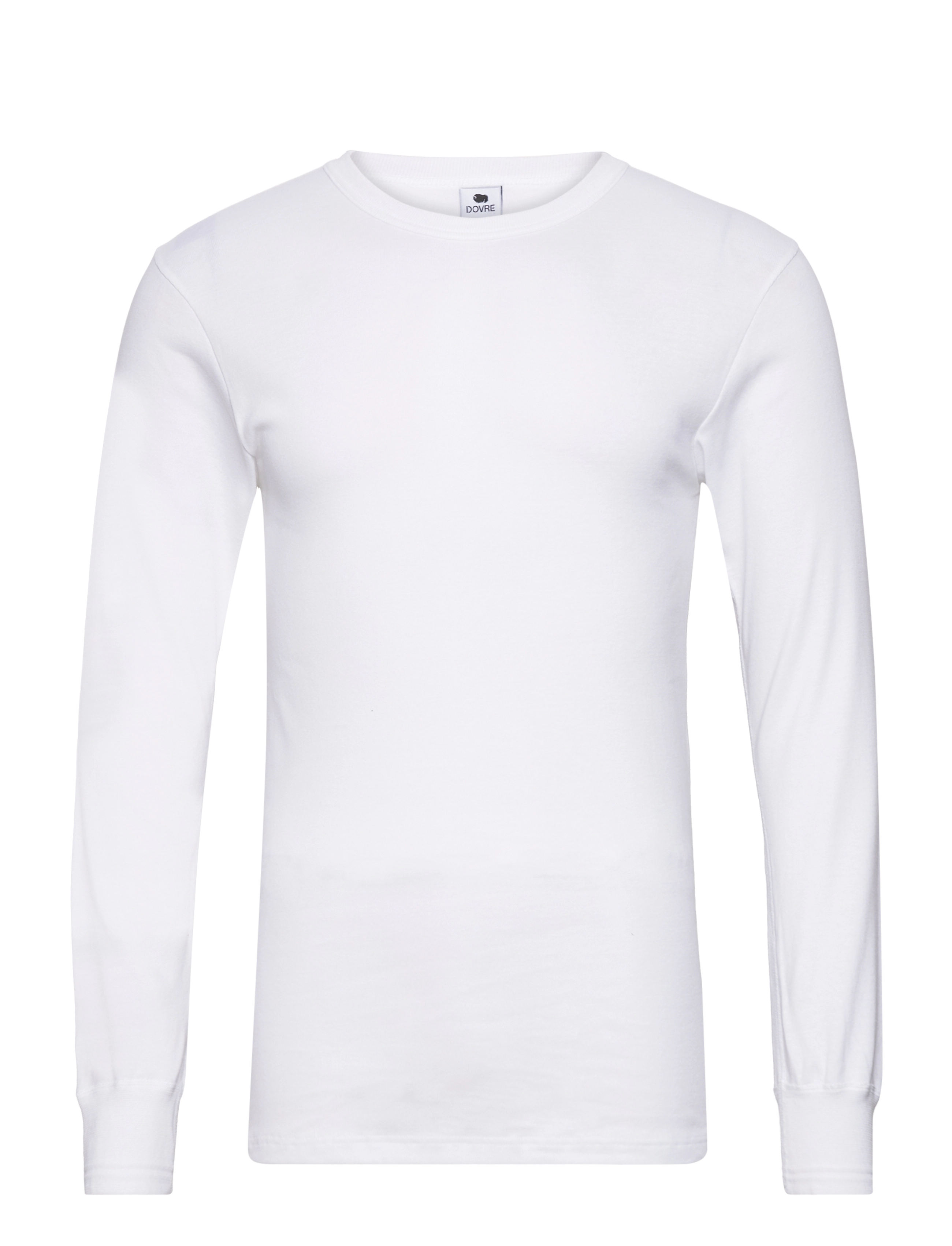 DOVRE Dovre T-shirts 1/1 Ærme Organi Weiß - L - Herren