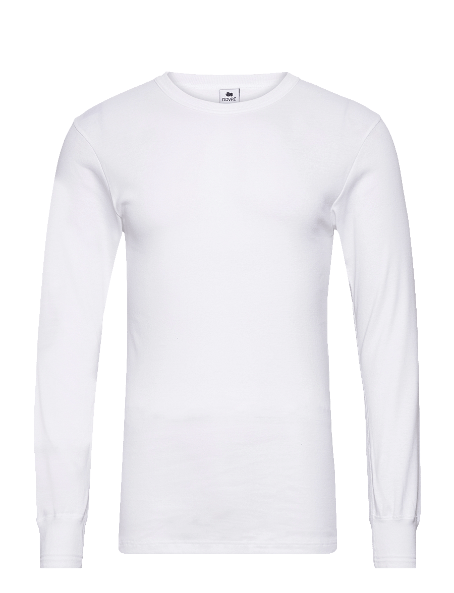 Dovre - Dovre T-shirts 1/1 ærme organi - topy do piżam - white - 1