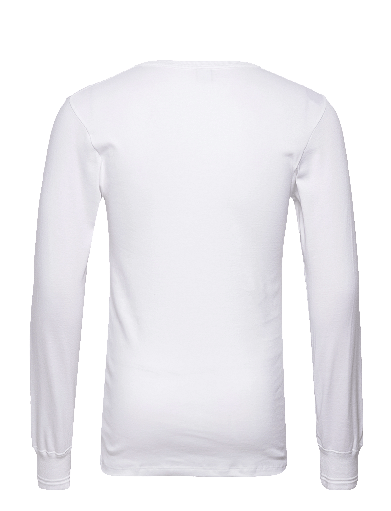 Dovre - Dovre T-shirts 1/1 ærme organi - nattrøjer - white - 1