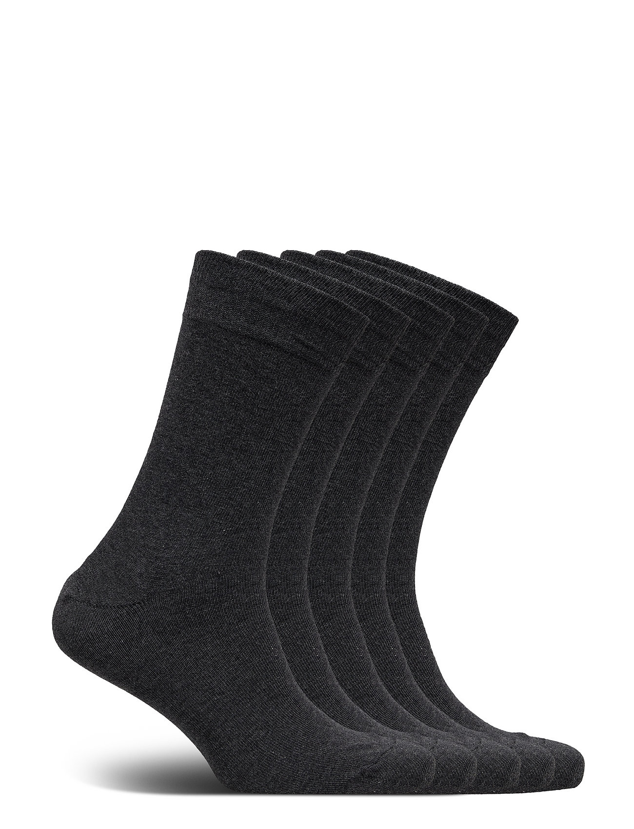 Dovre - Dovre sock cotton 5-pack - laveste priser - darkgrey mel - 1