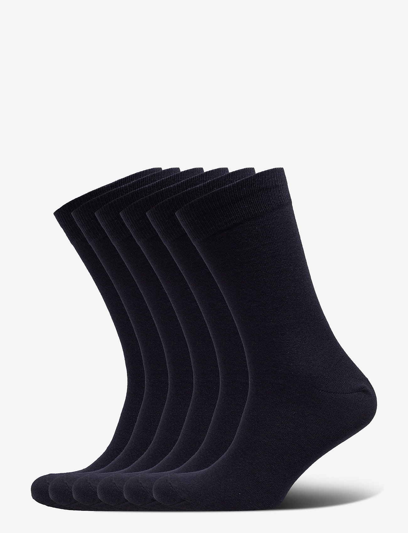 Dovre - Dovre sock cotton 5-pack - alhaisimmat hinnat - navy - 0