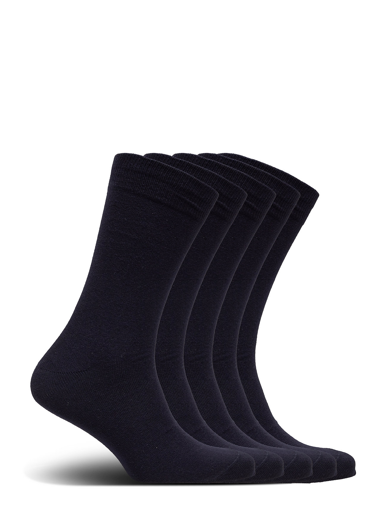Dovre - Dovre sock cotton 5-pack - alhaisimmat hinnat - navy - 1