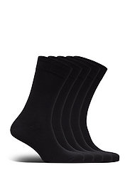 Dovre - Dovre sock cotton 5-pack - zemākās cenas - black - 1