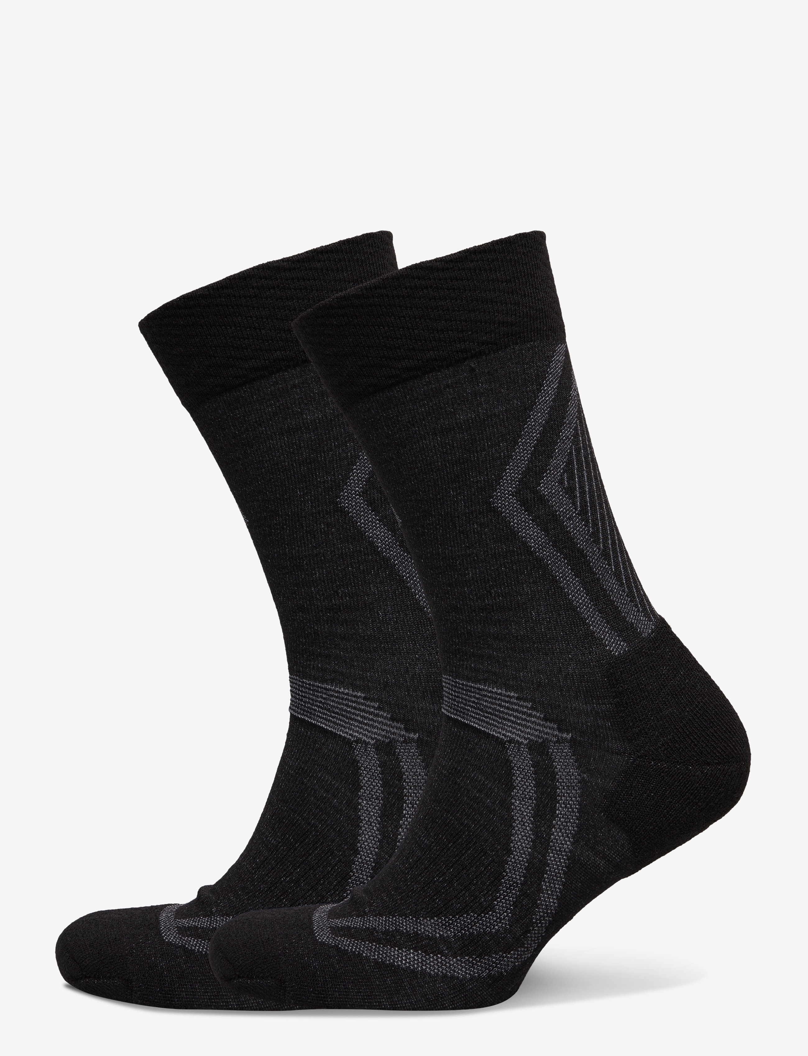Dovre Dovre Terrysocks Org Wool 2-Pa, 40-43, Black, Sokker > Almindelige Sokker, Herre